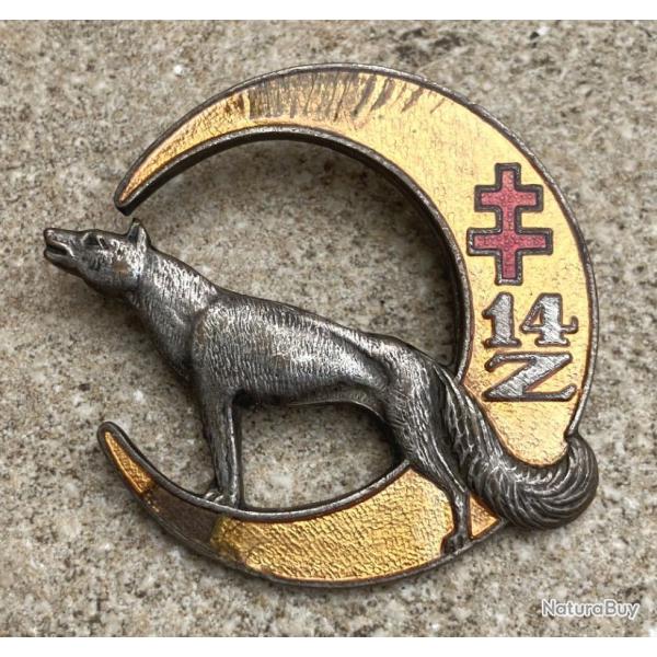 14 Rgiment de Zouaves, argent,1939()