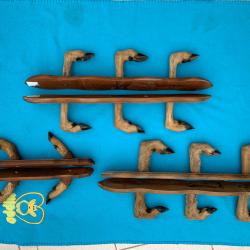 porte fusil pattes de chevreuil