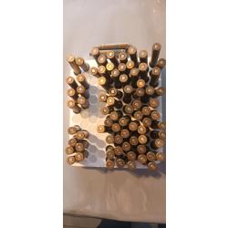 Fonds de bac: vrac 80 douilles douilles amorcées 7x64 vintage lot A