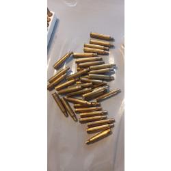 Fonds de bac: vrac 40 douilles douilles 7x64 lot sb