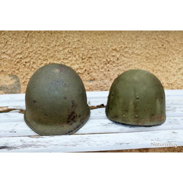 BEAU CASQUE US ARMEE AMERICAINE BON ETAT COMPLET **COLLECTION**