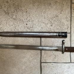 Baionnette mauser espagnol AVEC FOURREAU