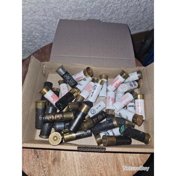 !! 1 SANS PRIX DE RSERVE !!Lot de cartouches en 12 LIVRAISON OFFERTE