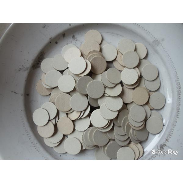 Lot de 100 cartons blanc en calibre 16.