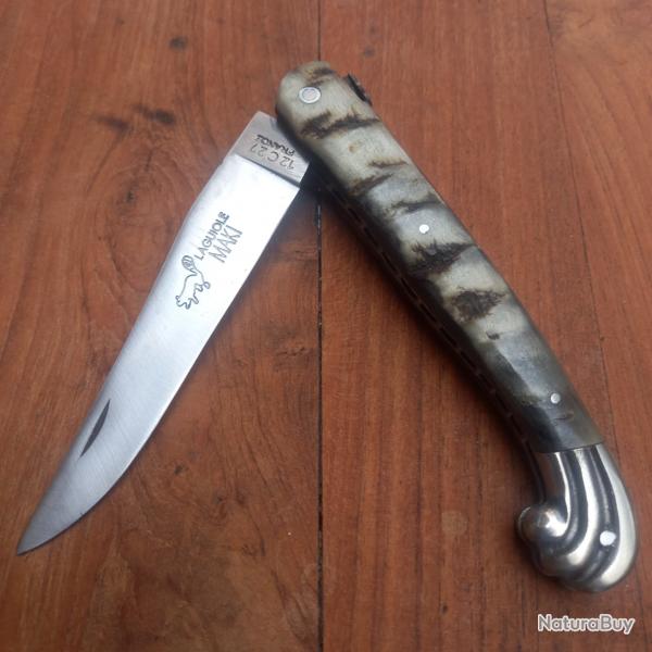Rare Couteau Rgional OCAN LAGUIOLE MAKI  Manche en Corne de Blier