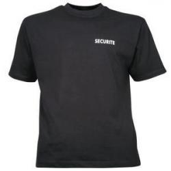T Shirt Sécurité Noir AMZ