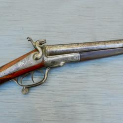 Fusil double à broche, calibre 16