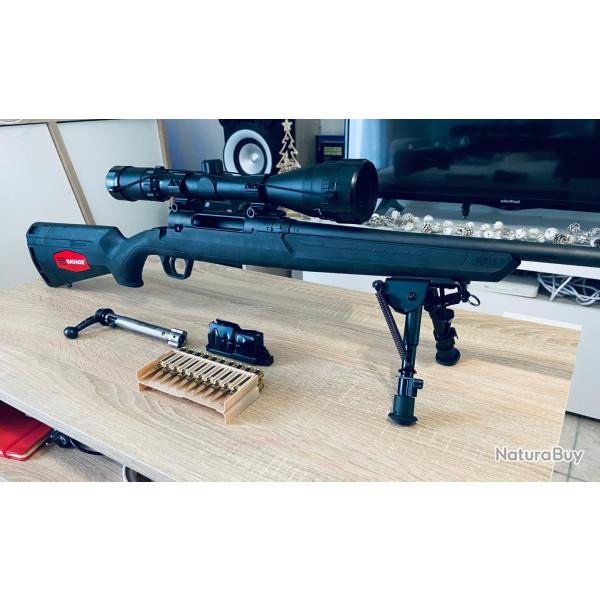 SAVAGE AXIS XP 308win avec bipied et lunette