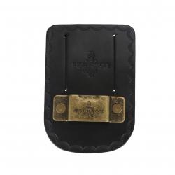 Tourbon, porte-outil en cuir véritable avec Clip en métal sur la ceinture -*NOIR