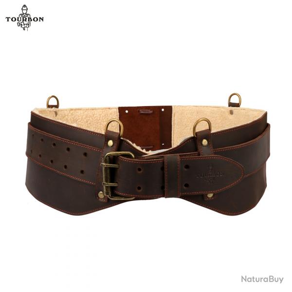 Tourbon-Ceinture de travail en cuir rembourr convient  33 "-47"