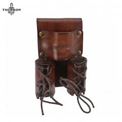 Tourbon-Support de marteau réglable pour ceinture, double baril