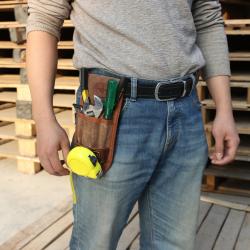 Tourbon-Porte-outils multi-poches en toile robuste et durable
