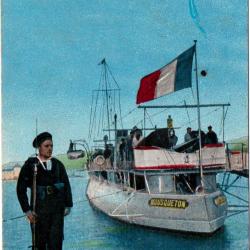 CPA - Marine Militaire -La Vie du Marin Factionnaire au petit-rang N°1662