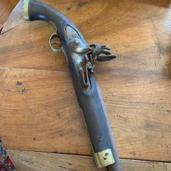 Pistolet à silex de traite de la Compagnie des Indes