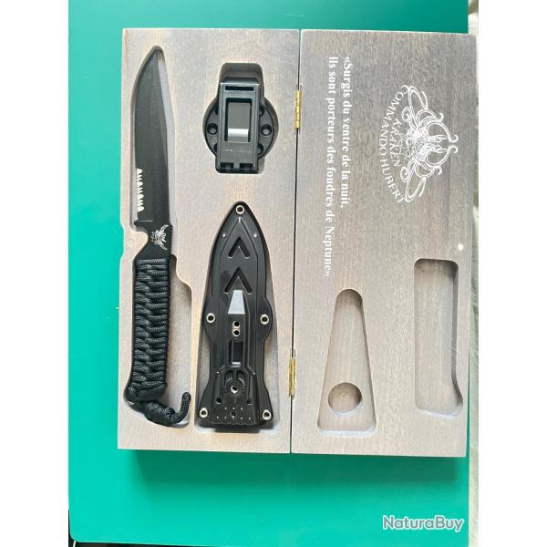 Wildsteer kraken commando marine, avec boite en bois collection et etui