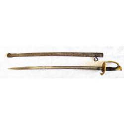 Joli sabre d'adjudant d'infanterie français, modèle 1845