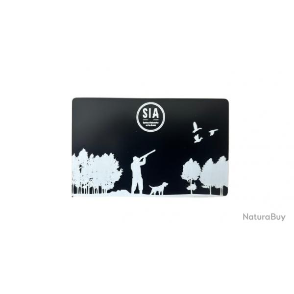 Carte SIA chasseur
