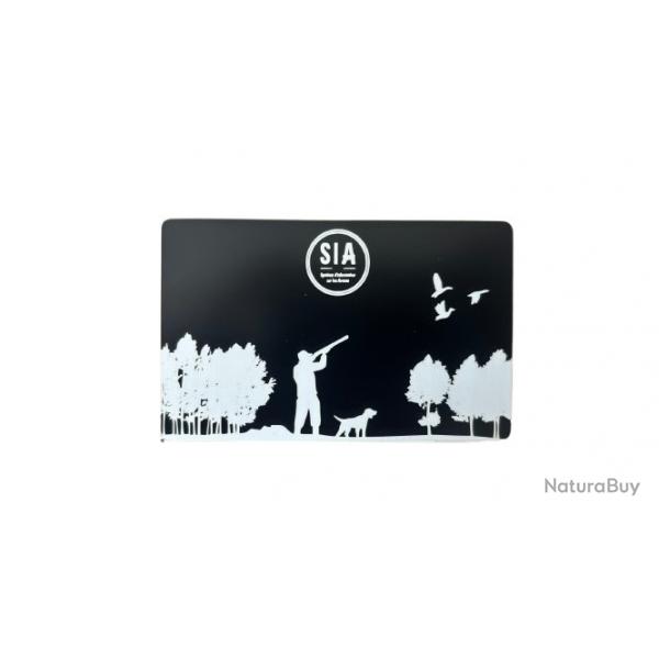 Carte SIA chasseur
