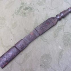 couteau africain avec gaine 48 cm de long