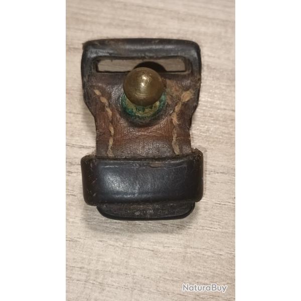 Boucle de maintien en cuir origine yougoslave pour Mauser