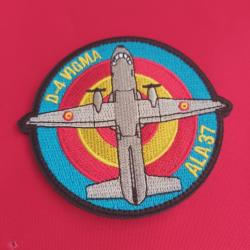 ÉCUSSON AVIATION MARINE D - 4 VIGMA ESPAGNOL - PATCH BRODÉ 8 CM - ARMÉE DE L'AIR