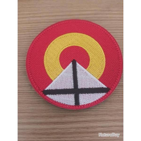 CUSSON - PATCH BROD SCRATCH COCARDE ARME DE L AIR ESPAGNOL 9/8 CM AVIATION