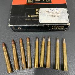 9 balles 9,3X74 ( dont 8 rws et une sako)