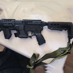 modulaire P-IX+ avec crosse Glock