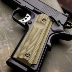 VZ Grips G10 - 1911 Alien full size grips - Armu Green - ambidextre