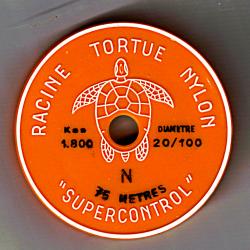 1 Bobine Nylon Tortue Supercontrole 20/100