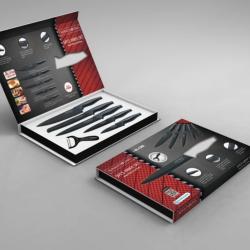Magnifique Coffret Couteaux de cuisine 6 pièces