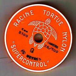 1 Bobine Nylon Tortue Supercontrole 26/100