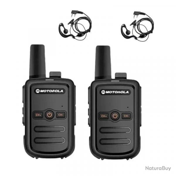Talkie-walkie PT858 16 canaux MOTOROLA - 2PCS 1