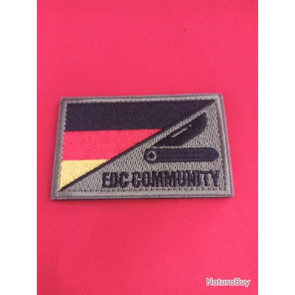 CUSSON DRAPEAU ALLEMAND - PATCH BROD EVERYDAY CARRY 8/5CM
