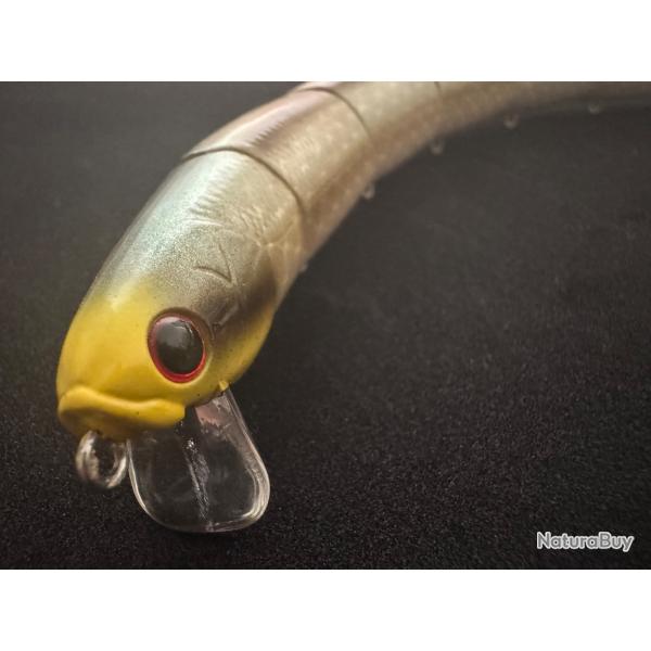 Leurre lucky craft serpent TEN JOINTS 30 cm