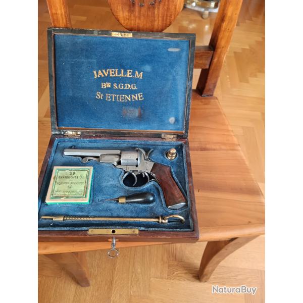 Revolver 9 mm  broches JAVELLE Saint Etienne