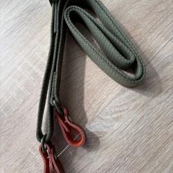 Réplique Bretelle tactique / militaire toile + cuir mosin nagant