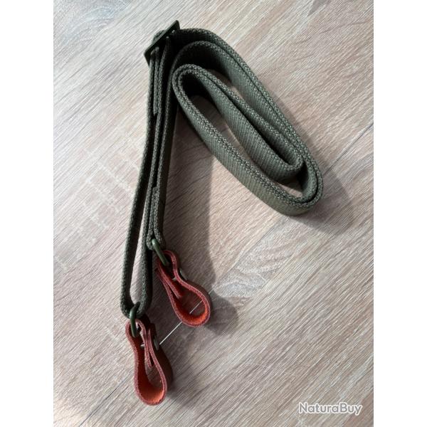Rplique Bretelle tactique / militaire toile + cuir mosin nagant