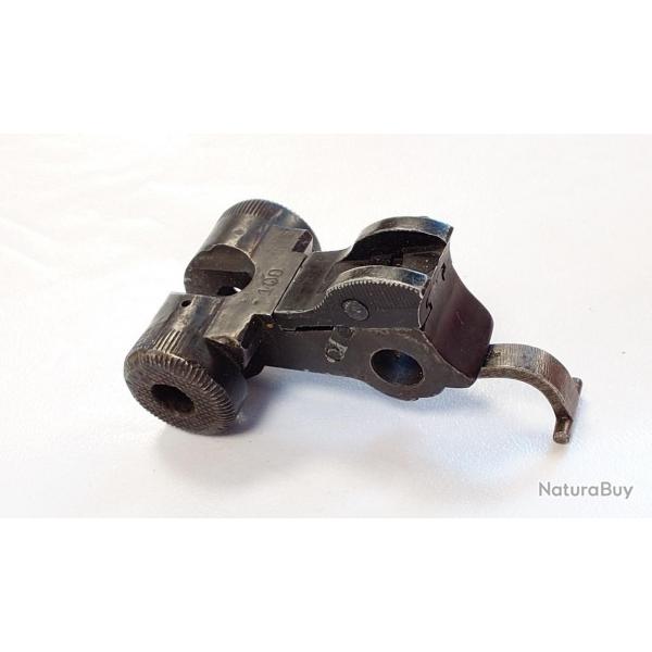 HAUSSE PISTOLET LUGER P04 MARINE AVEC CURSEUR 100/200M Bon  Allemagne Categorie D XX