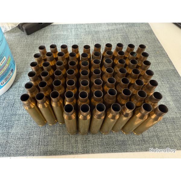Lot de douilles 338 Lapua Magnum - tuis 338 LM - marques LAPUA et RUAG