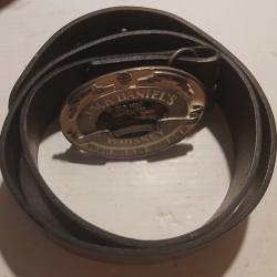 BELLE CEINTURE EN CUIR JACK DANIELS WHISKEY