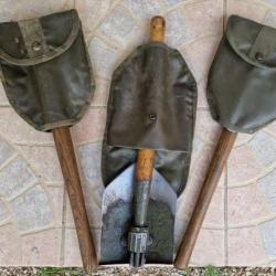 lot de pelles militaires