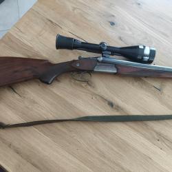 Fusil drilling Merkel shul cal 7*65-16*70