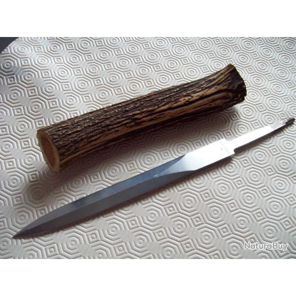 lame de baionnette suisse SIG 57 idal pour faire une dague ou pieu chasse plus un bois de cerf