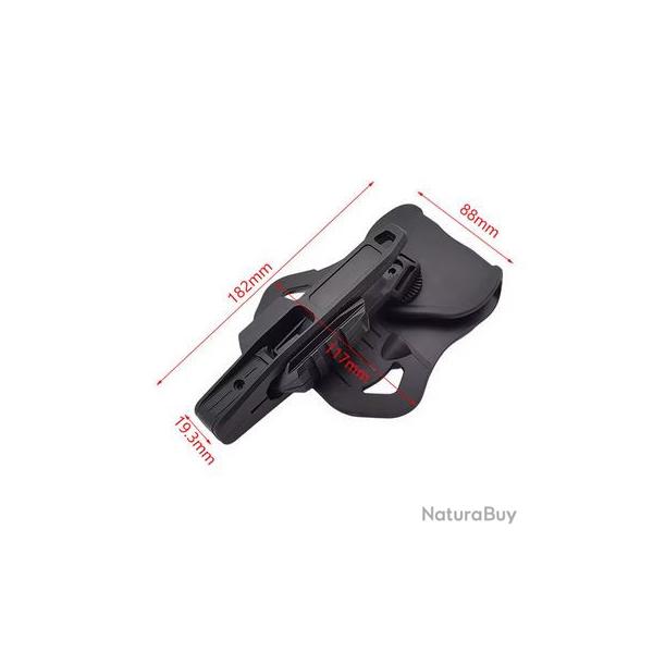 Holster universelle avec 2 supports