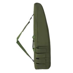Étui Souple Rembourré Fusil de Chasse Carabine Sac Tactique Poignées Bandoulière Poches Vert 100CM