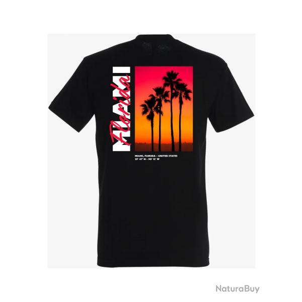 T-shirt Florida 100% Coton