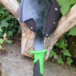 Grosse Hache Tomahawk Hostage Axe Survie Rescue Clef Oxygène Acier 3Cr13 Manche Abs Etui Nylon