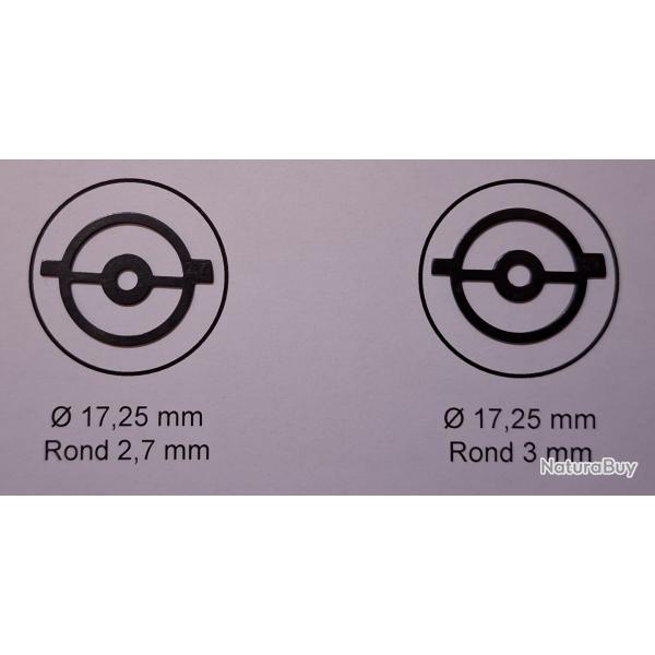 Insert Anschutz M18 rond / cercle