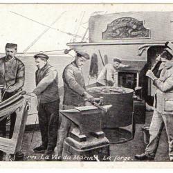 CPA - Marine Militaire -La Vie du Marin, La Forge   N°1743
